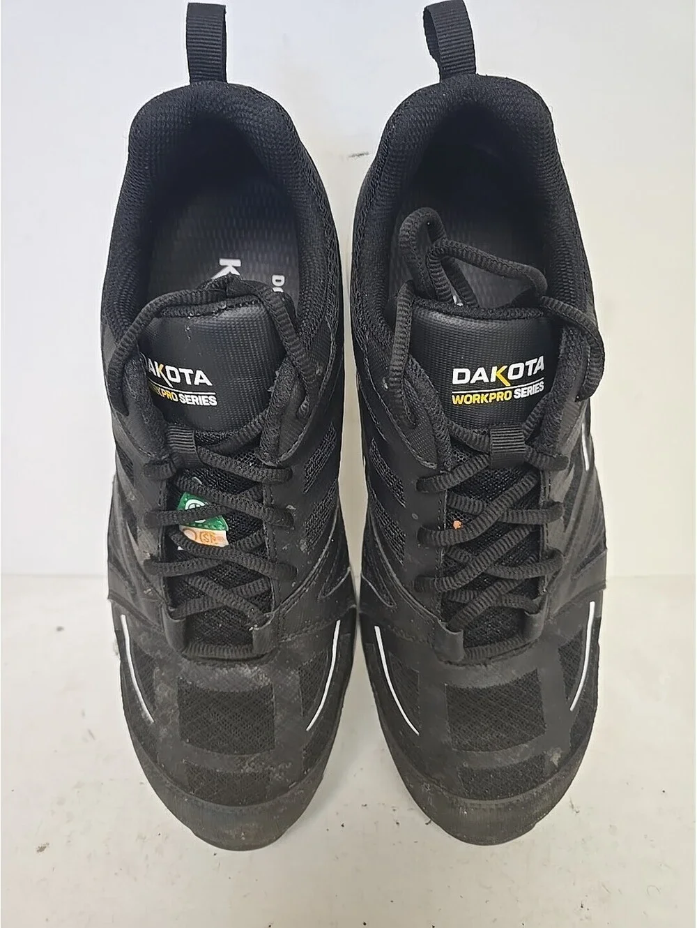 DAKOTA Men's 3603 Aluminum Toe Steel Plate Quad Lite Athletic Work Shoes 10M
